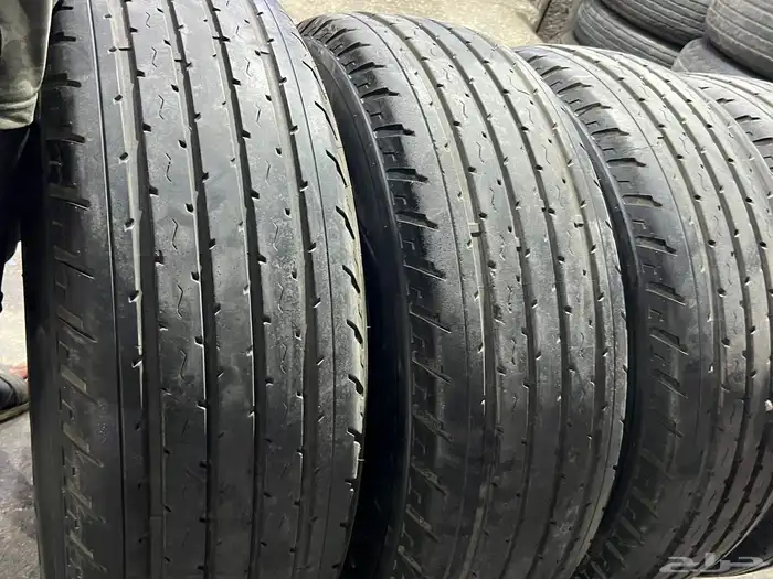 جنوط جيب لاند كروزر 2007 اصلي مع كفرات شاهين 900.17 ت23 17