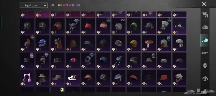 حساب ببجي لفل 77 14