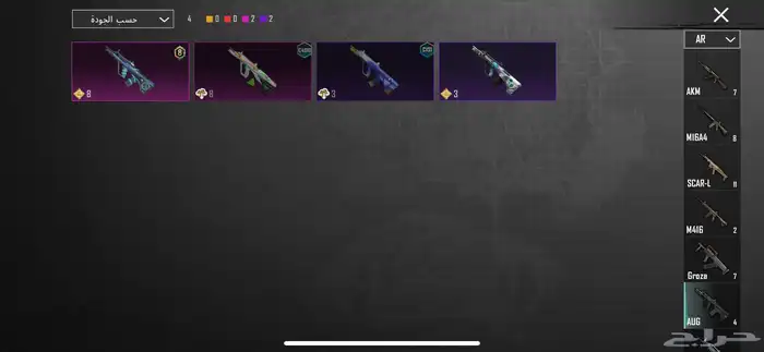 حساب ببجي 17