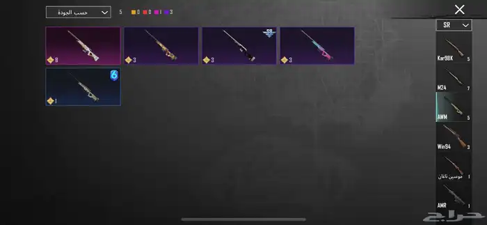 حساب ببجي 22