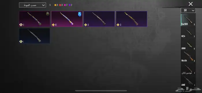 حساب ببجي 20