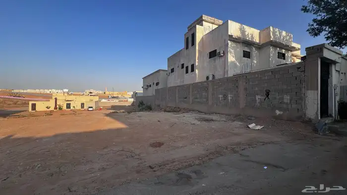 للبيع قطعتين ارض متجاورات بحي الضاحي الغربي 6