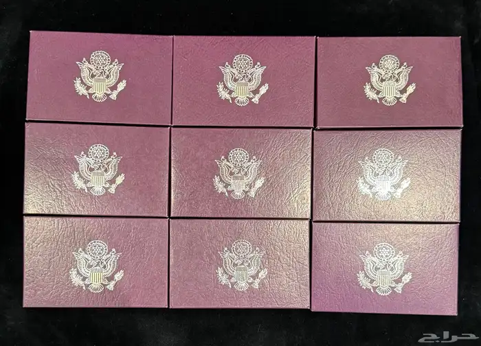 عملات معدنية أمريكية U.S. Proof Set 1985-1993 1