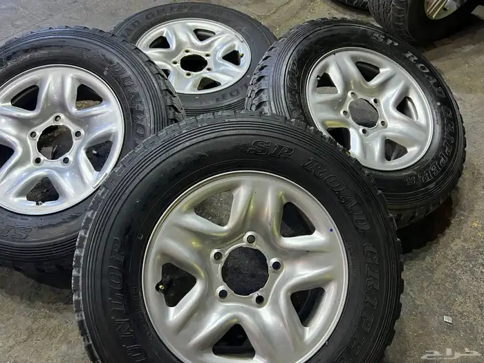 كفرات دلوب  لبنه 245.75.17مع جنوط ديازل اصلي و كاله شد بلد 2