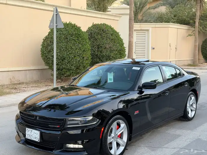 دوج تشارجر RT 2016 فل هاوس هيمي 8 سلندر بحالة الوكاله 18