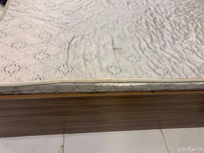 سرير خشب مع تخزين وسرير ارضي 3