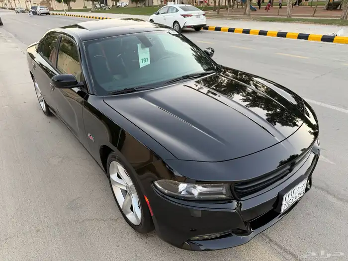 دوج تشارجر RT 2016 فل هاوس هيمي 8 سلندر بحالة الوكاله 5