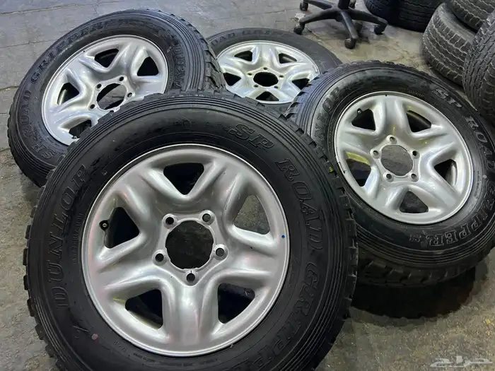 كفرات دلوب  لبنه 245.75.17مع جنوط ديازل اصلي و كاله شد بلد 0