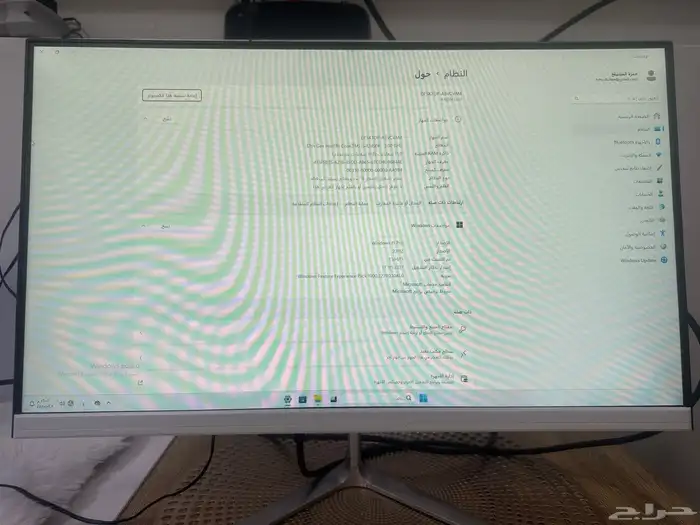 بيسي pc قيمنق GTX1650TI مع الشاشة وكامل الملحقات 4