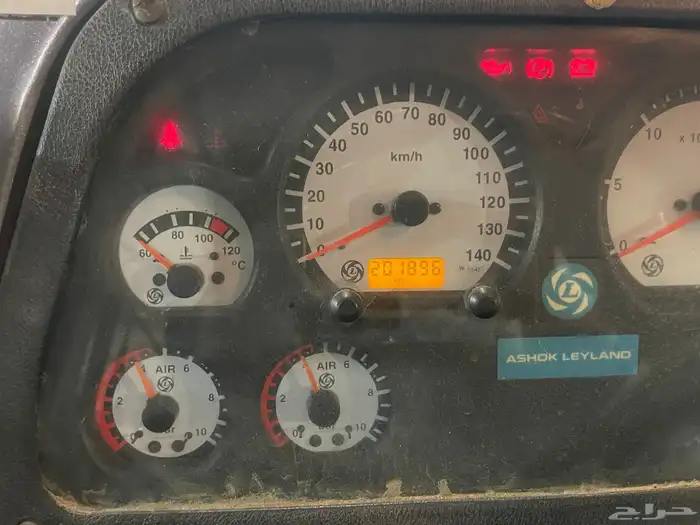 اشوك ليلاند 63 راكب موديل 2016 بدون مكيف مجدد مفحوص 6