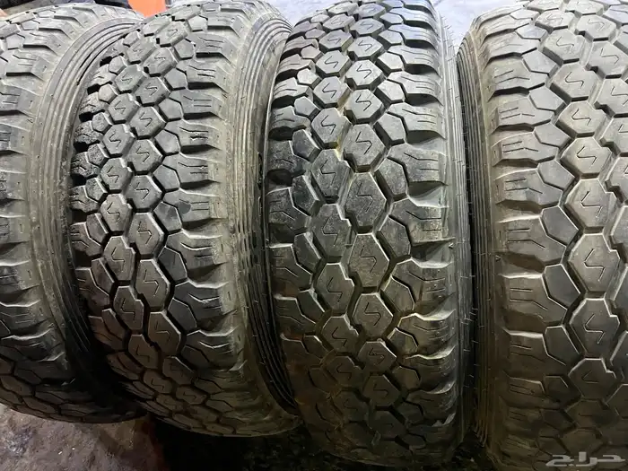 كفرات دلوب  لبنه 245.75.17مع جنوط ديازل اصلي و كاله شد بلد 25