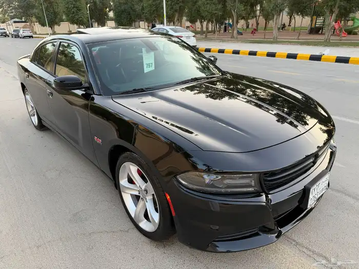 دوج تشارجر RT 2016 فل هاوس هيمي 8 سلندر بحالة الوكاله 14