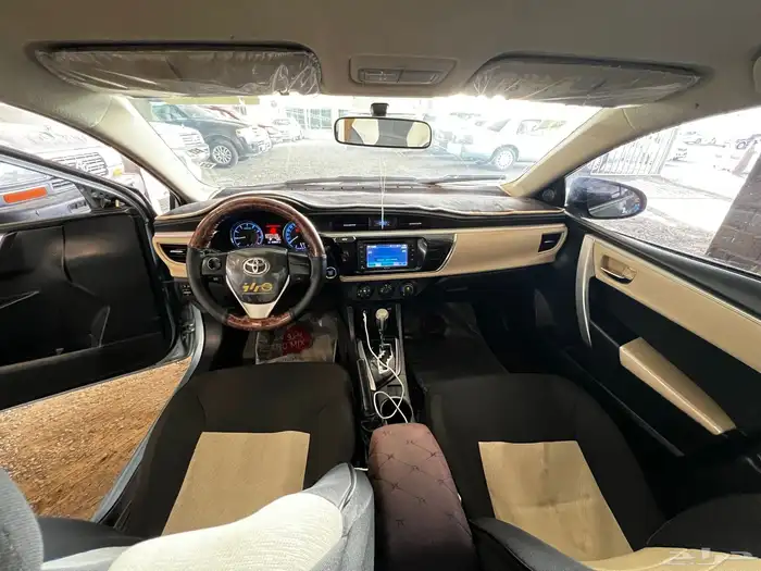 للبيع كورلا فل كامل موديل 2014 بصمه في نجران 9