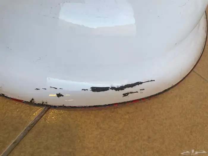 بادية غضار (تبسي) خد المنديل تراثيه ختم احمر 3