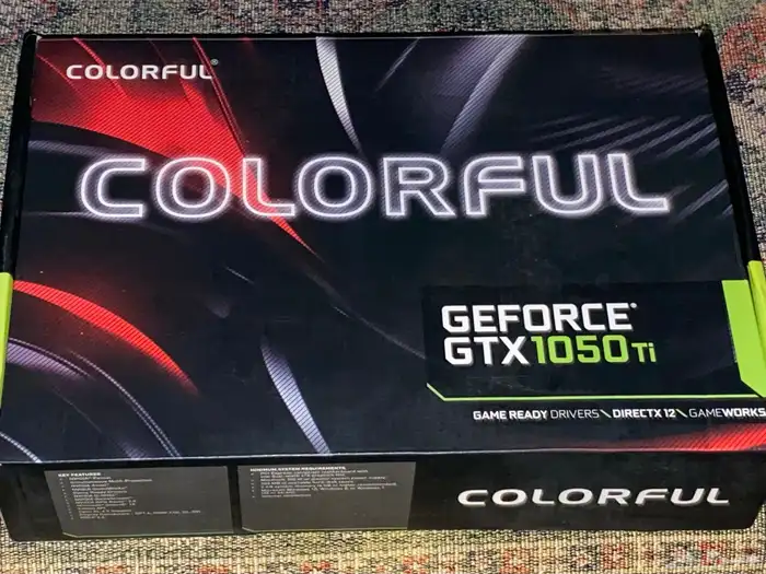 كرت شاشة انفيديا GTX 1050Ti GDDR5 نظيف 0