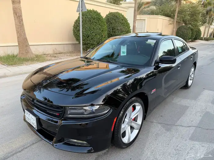 دوج تشارجر RT 2016 فل هاوس هيمي 8 سلندر بحالة الوكاله 1