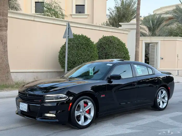 دوج تشارجر RT 2016 فل هاوس هيمي 8 سلندر بحالة الوكاله 28