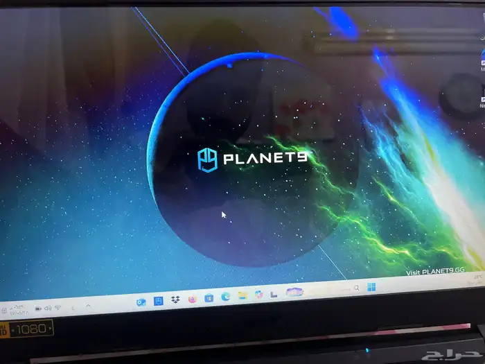 لابتوب ألعاب ايسر لون اسود كيبورد احمر 3