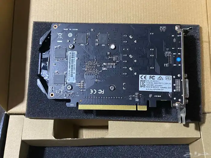 كرت شاشة انفيديا GTX 1050Ti GDDR5 نظيف 3