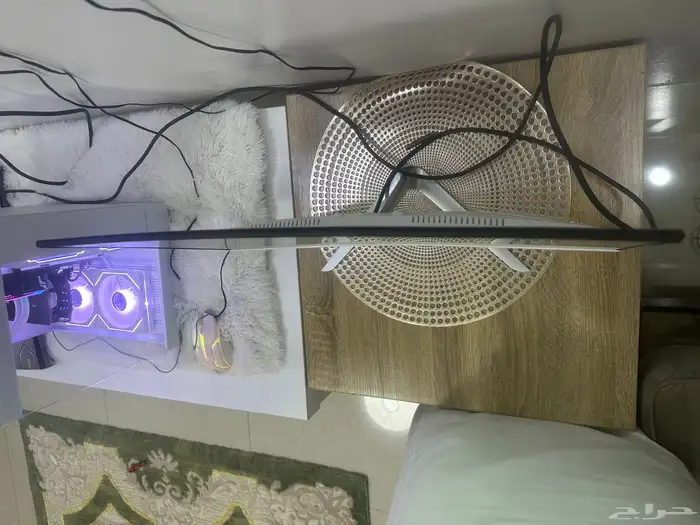 بيسي pc قيمنق GTX1650TI مع الشاشة وكامل الملحقات 0