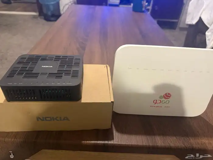 راوتر مودم الياف بصريه_ مودم sTC هاتف_ راوتر شريحه stc 6