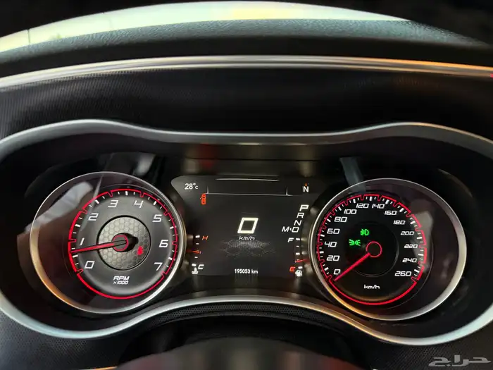 دوج تشارجر RT 2016 فل هاوس هيمي 8 سلندر بحالة الوكاله 38