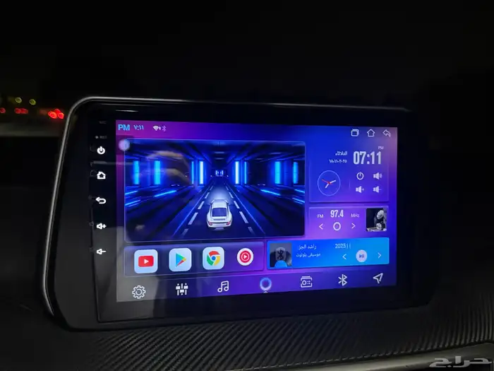 شاشة سياره   فريم توسان 2019 1