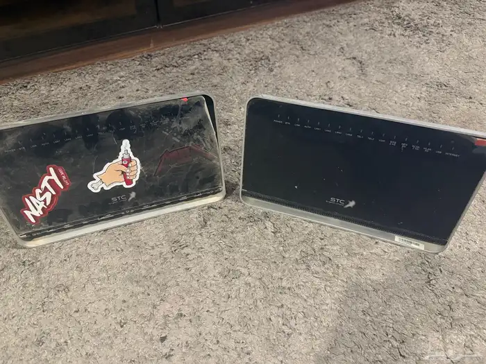 راوتر مودم الياف بصريه_ مودم sTC هاتف_ راوتر شريحه stc 2