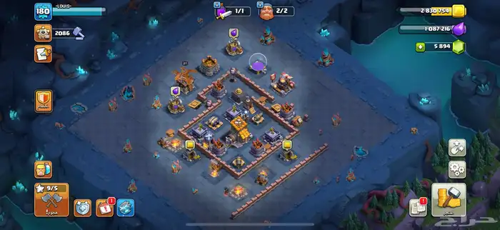 كلاش اوف كلانس تاون 15 بمظهر ساحة الحرب 7