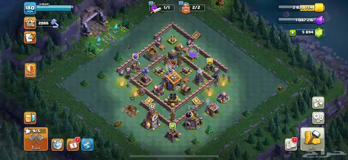 كلاش اوف كلانس تاون 15 بمظهر ساحة الحرب 6