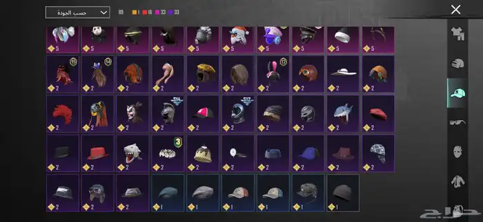 حساب ببجي فخم 5