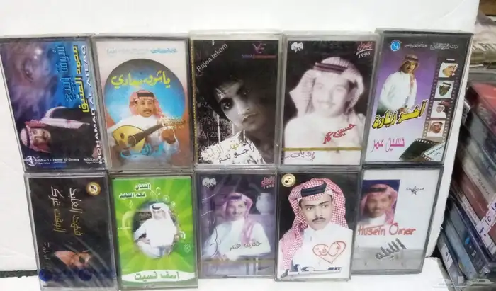 اشرطه كاسيت فنانين اصليه للبيع 8