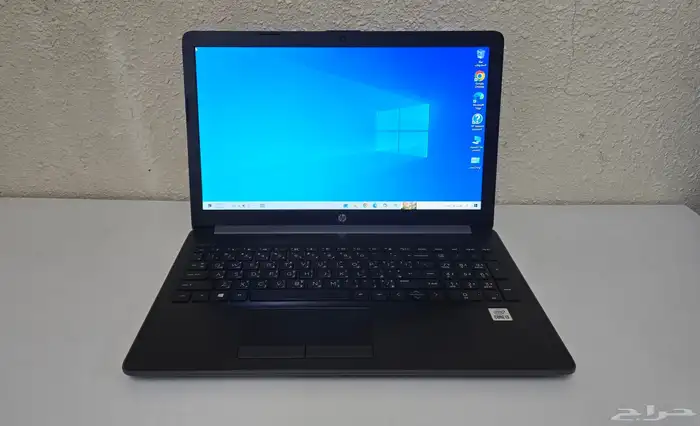 لابتوب hp مع شاحن أصلي نظيف 0