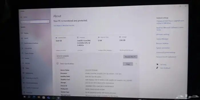 لاب توب ديل 4