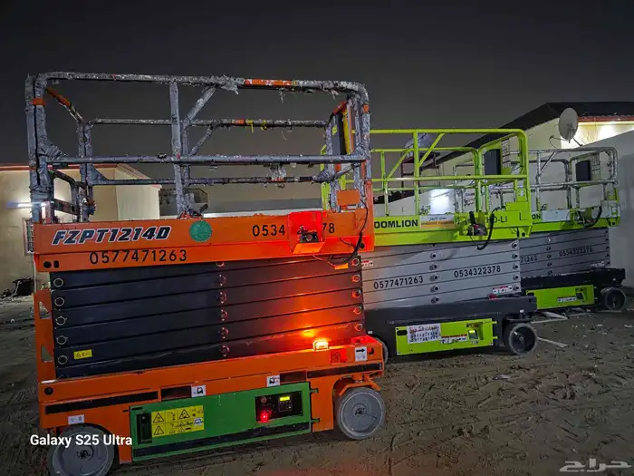 سيزرلفت للايجار مانلفت للايجار رافعه مقصيه للايجار سيزرات لف 0