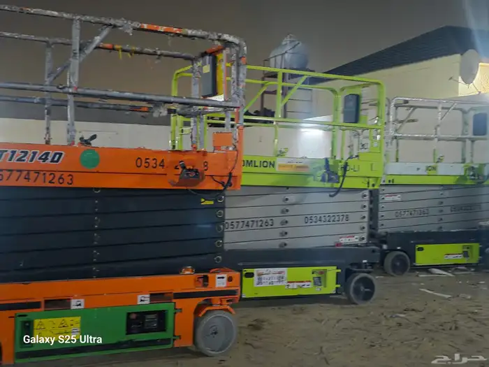 سيزرلفت للايجار مانلفت للايجار رافعه مقصيه للايجار سيزرات لف 4