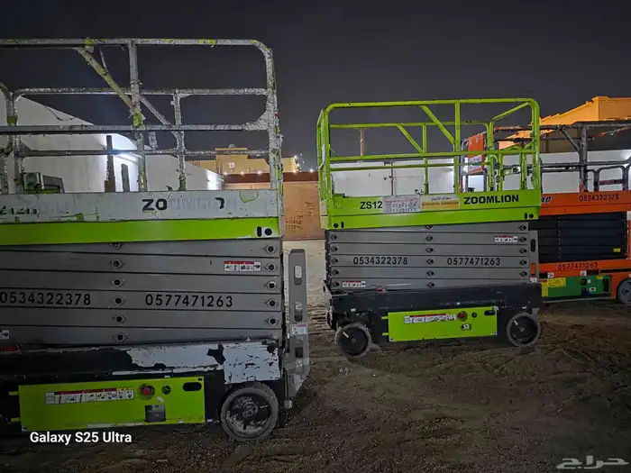 سيزرلفت للايجار موديل 2026 متوفر كل المقاسات رافعه للايجار 7