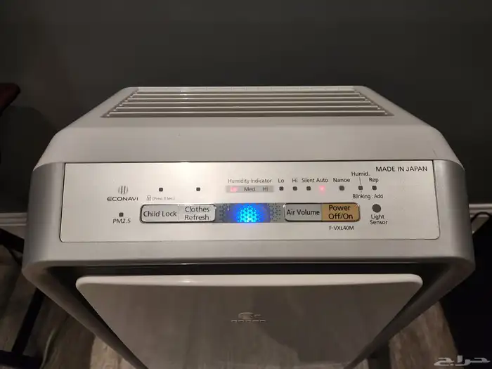 منقي هواء باناسونيك ياباني مع خاصية الترطيب 3