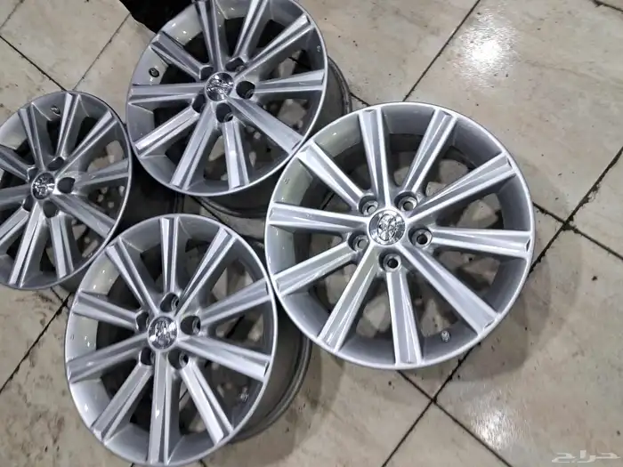 طقم جنوط اريون كامري مقاس 17 اصليه وكاله 2