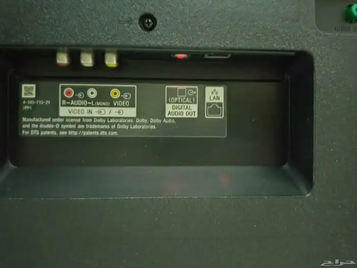 شاشه سوني بريفيا 65 بوصه SMART بحاله ممتازه 4K 7