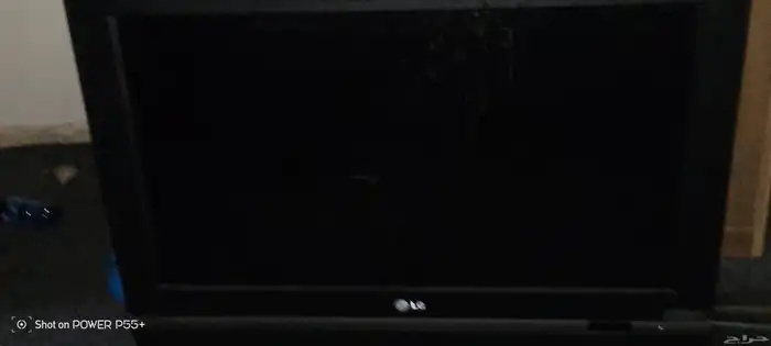 شاشة ال جي 26 بوصه وجهاز كاميرات المراقبة 1