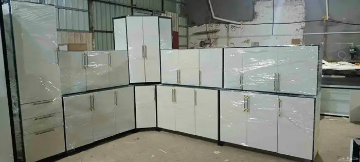 مطابخ الجاهز 5060 سم رخام رصاصي بيج لون داخل التركيب دوادمي 4