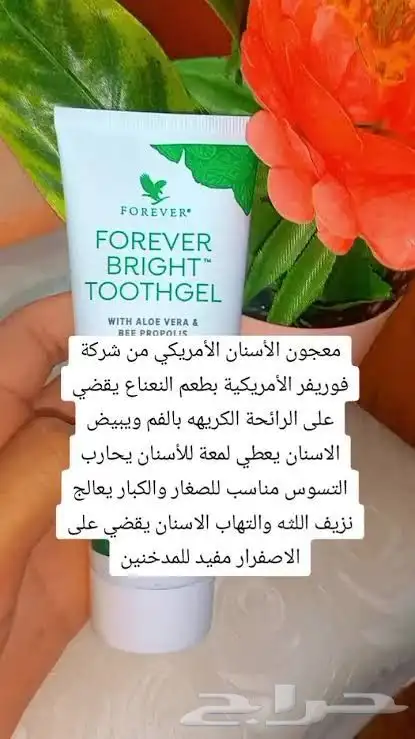 معجون أسنان شركة فوريفر 4