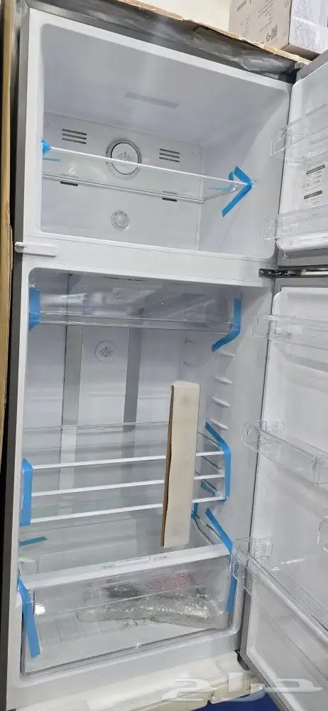 ثلاجة 18.6 قدم انفرتر جنرال كلاس انفرتر جديد ثلاجه بابين 4