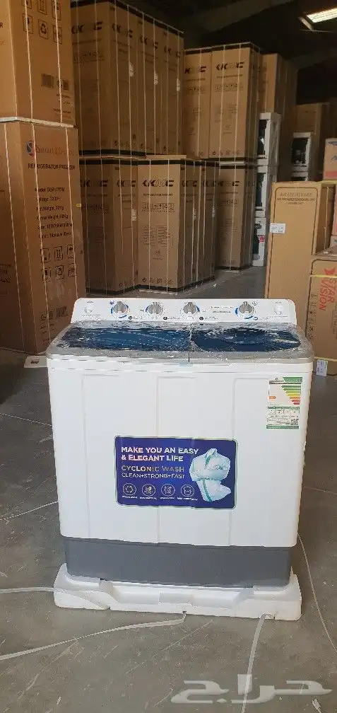 غسالات حوضين غسالة ملابس جديد غساله اتوماتيك 10 كيلو 2