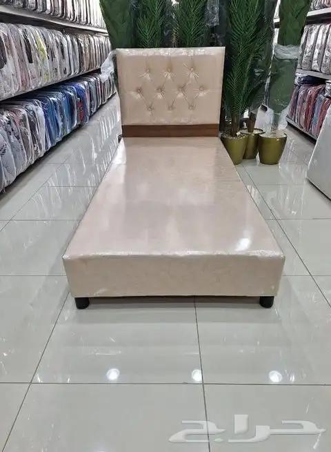 سرير خشب بكس نفر واحد كل الوان موجود جديد مقاس 90   190 سم 0