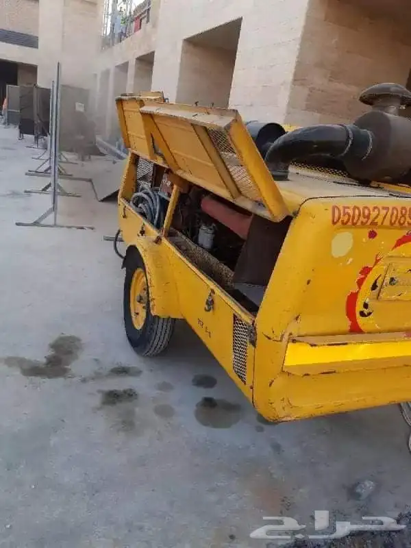 كومبريسور تكسير ورماله لإزالة الدهان وتخشين البليوت 0