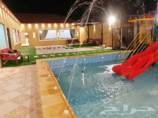 شاليهات السحاب لأند للايجار اليومي في الحرازات 19