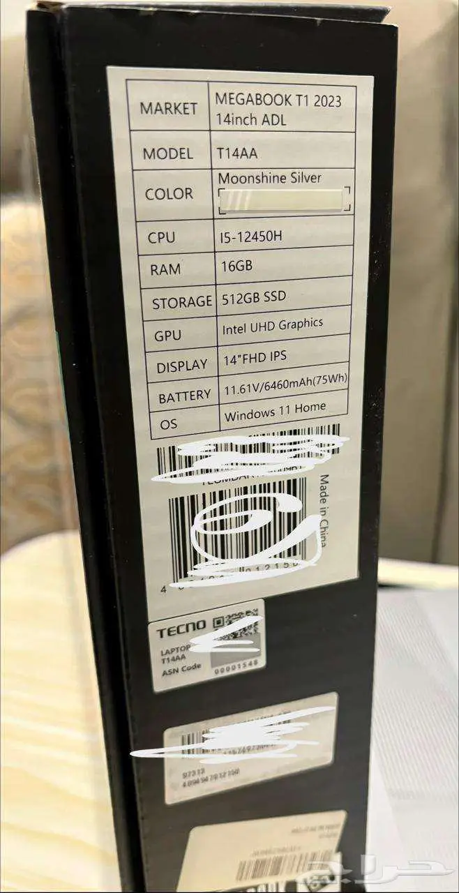 لاب توب Tecno بمواصفات ممتازة 4