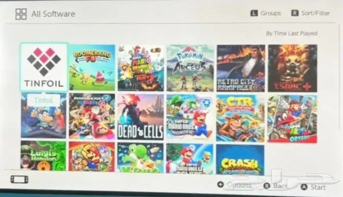 تهكير ( تعديل) اجهزة نينتندو سويتش V1 و V2 و لايت 6